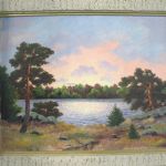 419 4356 Oljemålning 